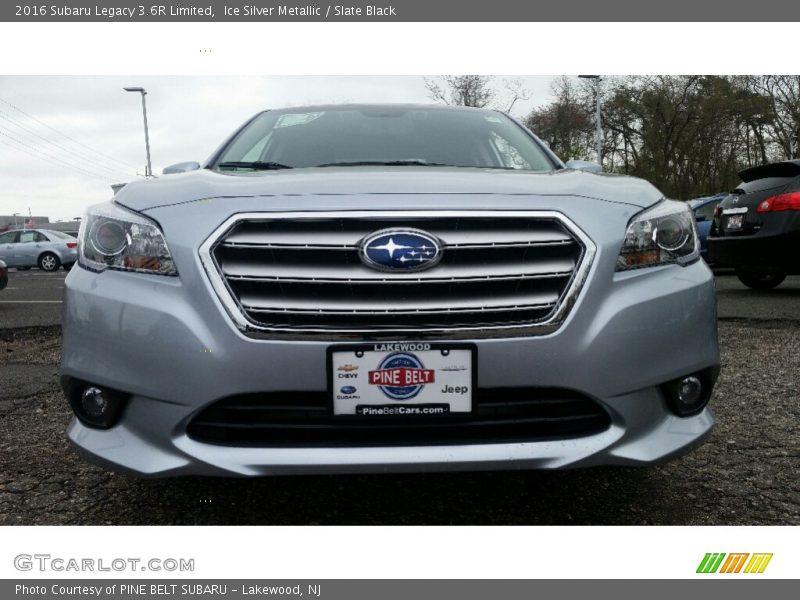 Ice Silver Metallic / Slate Black 2016 Subaru Legacy 3.6R Limited