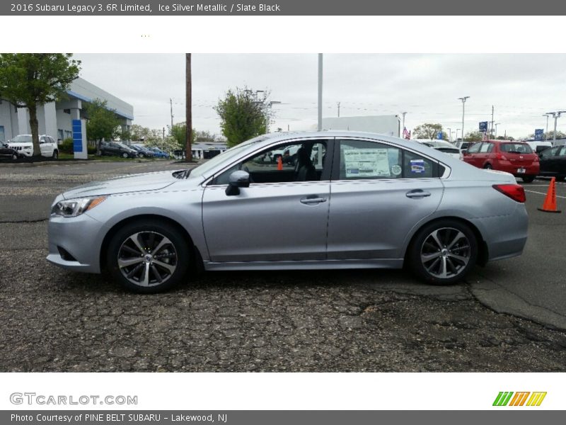 Ice Silver Metallic / Slate Black 2016 Subaru Legacy 3.6R Limited