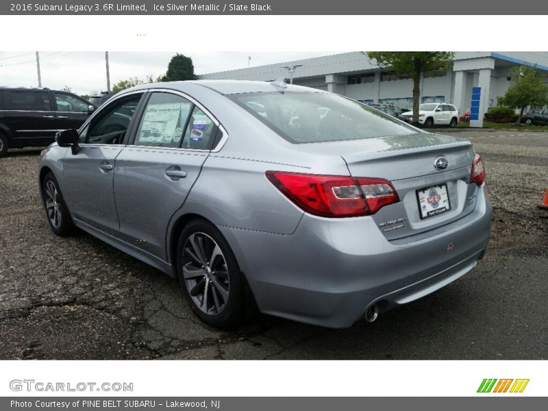 Ice Silver Metallic / Slate Black 2016 Subaru Legacy 3.6R Limited