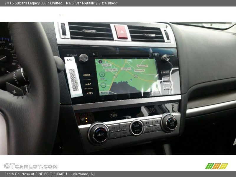 Ice Silver Metallic / Slate Black 2016 Subaru Legacy 3.6R Limited