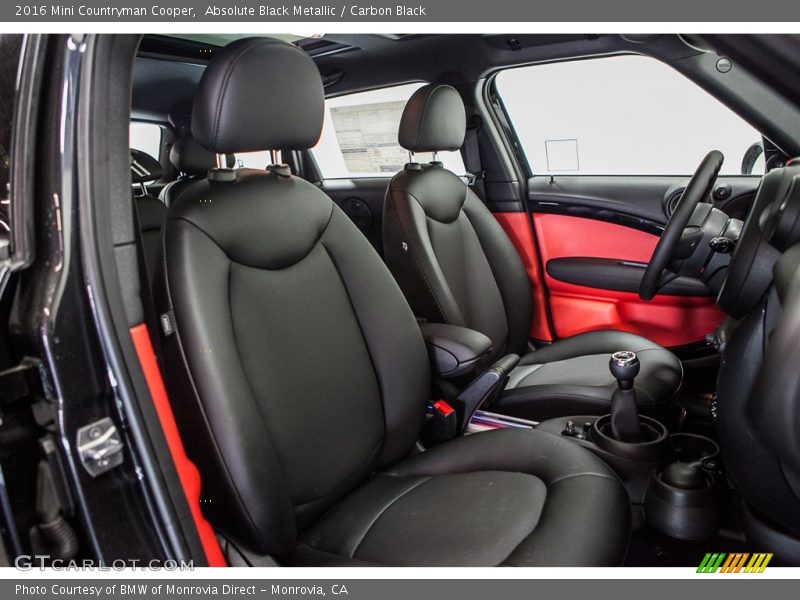 Absolute Black Metallic / Carbon Black 2016 Mini Countryman Cooper
