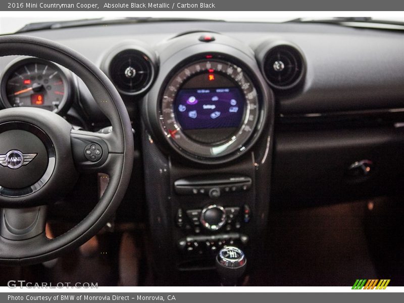 Absolute Black Metallic / Carbon Black 2016 Mini Countryman Cooper