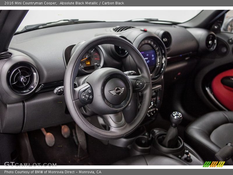 Absolute Black Metallic / Carbon Black 2016 Mini Countryman Cooper