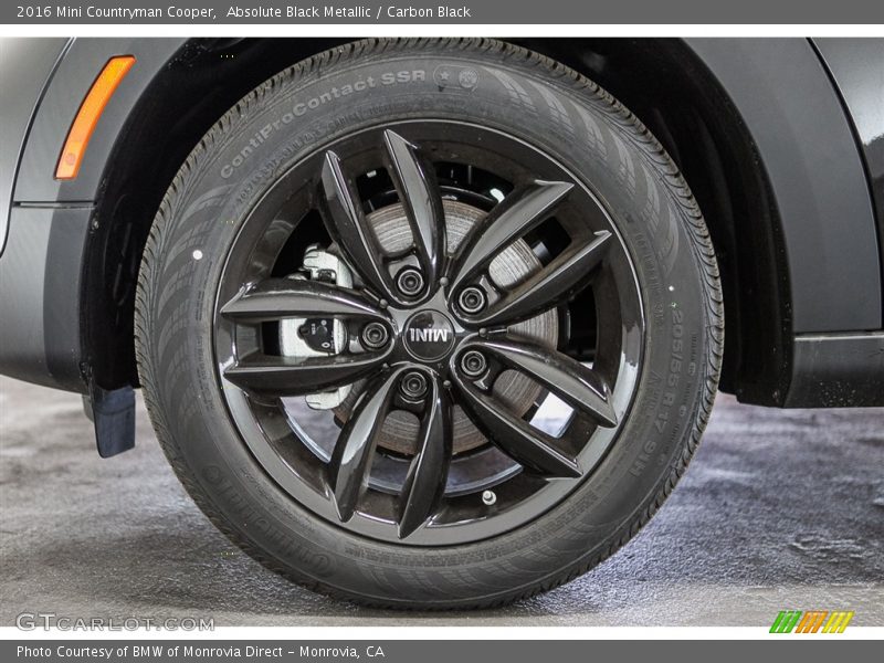 Absolute Black Metallic / Carbon Black 2016 Mini Countryman Cooper
