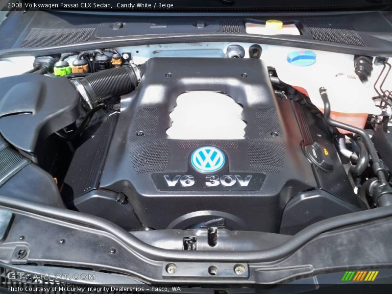 Candy White / Beige 2003 Volkswagen Passat GLX Sedan