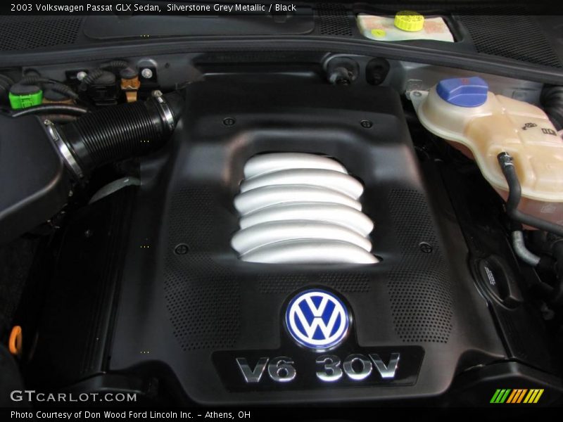 Silverstone Grey Metallic / Black 2003 Volkswagen Passat GLX Sedan