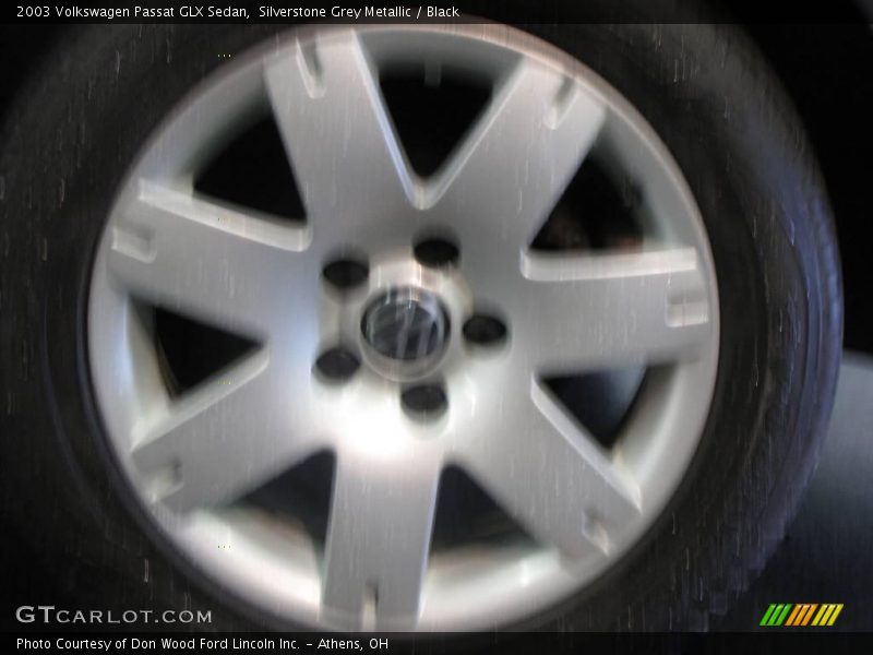 Silverstone Grey Metallic / Black 2003 Volkswagen Passat GLX Sedan