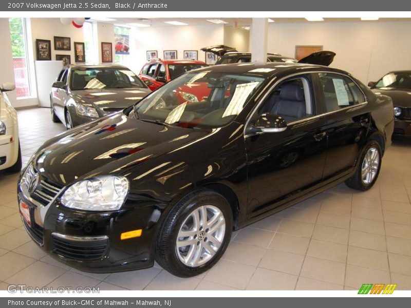 Black / Anthracite 2007 Volkswagen Jetta 2.5 Sedan