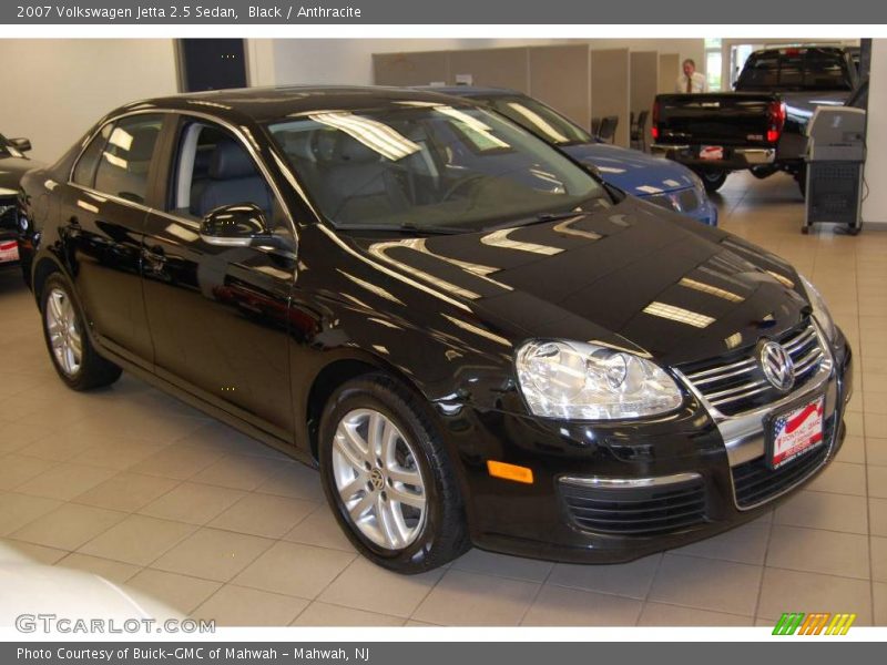 Black / Anthracite 2007 Volkswagen Jetta 2.5 Sedan