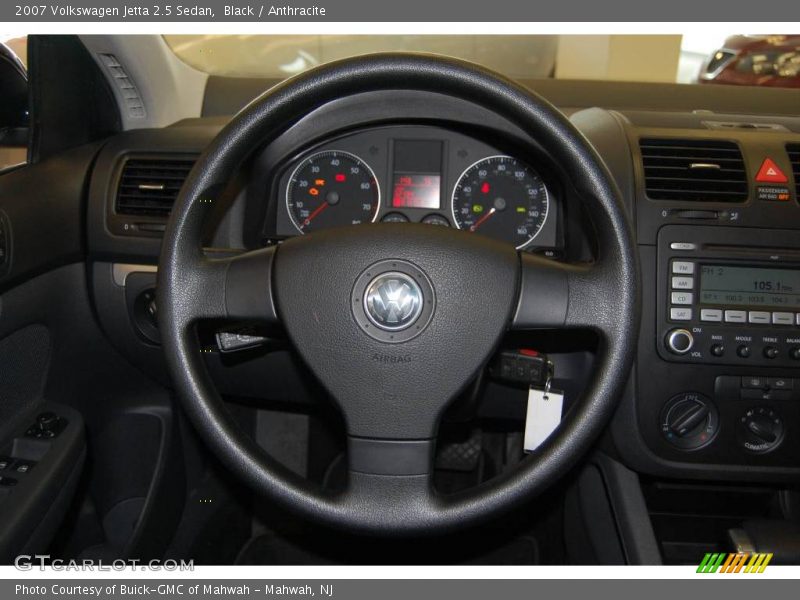 Black / Anthracite 2007 Volkswagen Jetta 2.5 Sedan