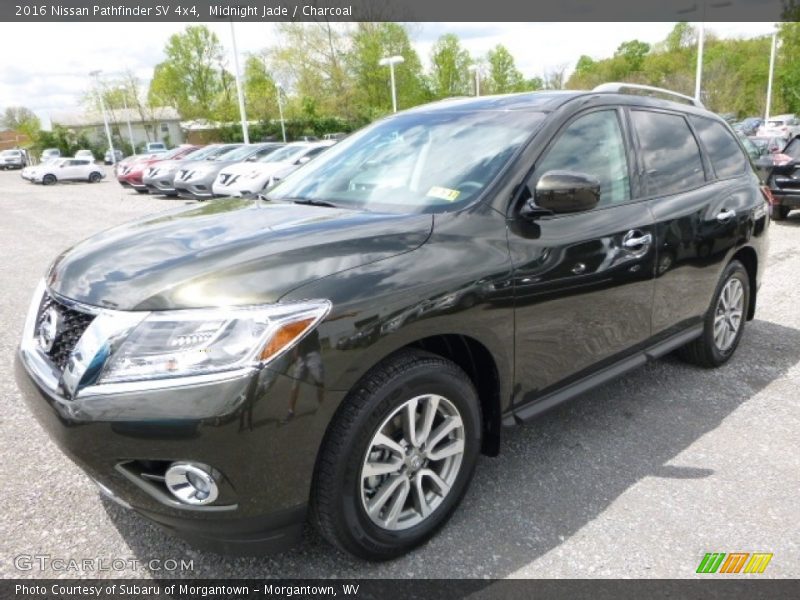 Midnight Jade / Charcoal 2016 Nissan Pathfinder SV 4x4