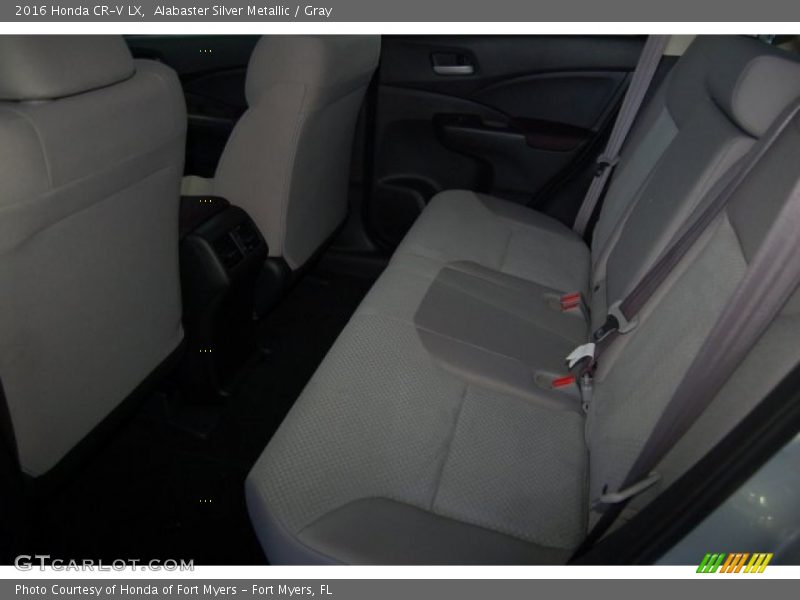 Alabaster Silver Metallic / Gray 2016 Honda CR-V LX