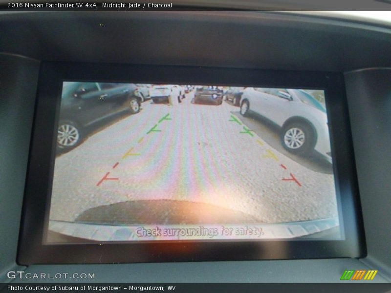 Midnight Jade / Charcoal 2016 Nissan Pathfinder SV 4x4