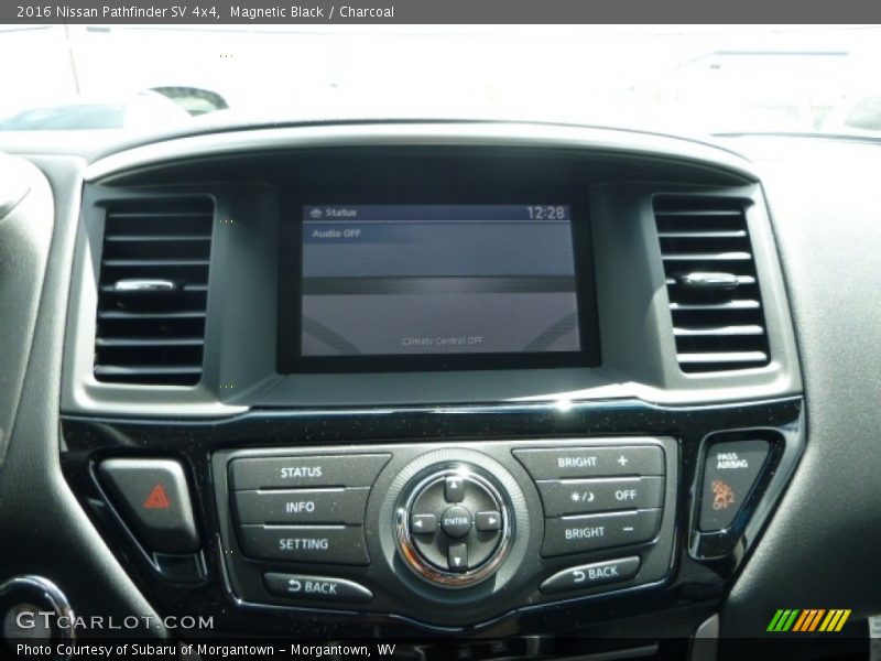 Magnetic Black / Charcoal 2016 Nissan Pathfinder SV 4x4