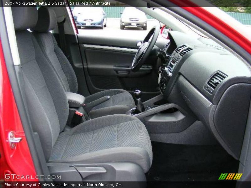 Salsa Red / Anthracite 2007 Volkswagen Jetta 2.5 Sedan