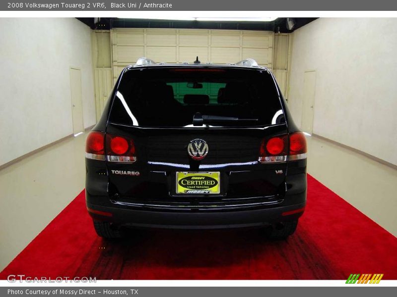 Black Uni / Anthracite 2008 Volkswagen Touareg 2 VR6