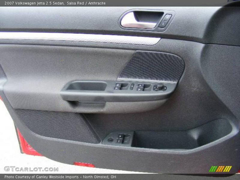 Salsa Red / Anthracite 2007 Volkswagen Jetta 2.5 Sedan