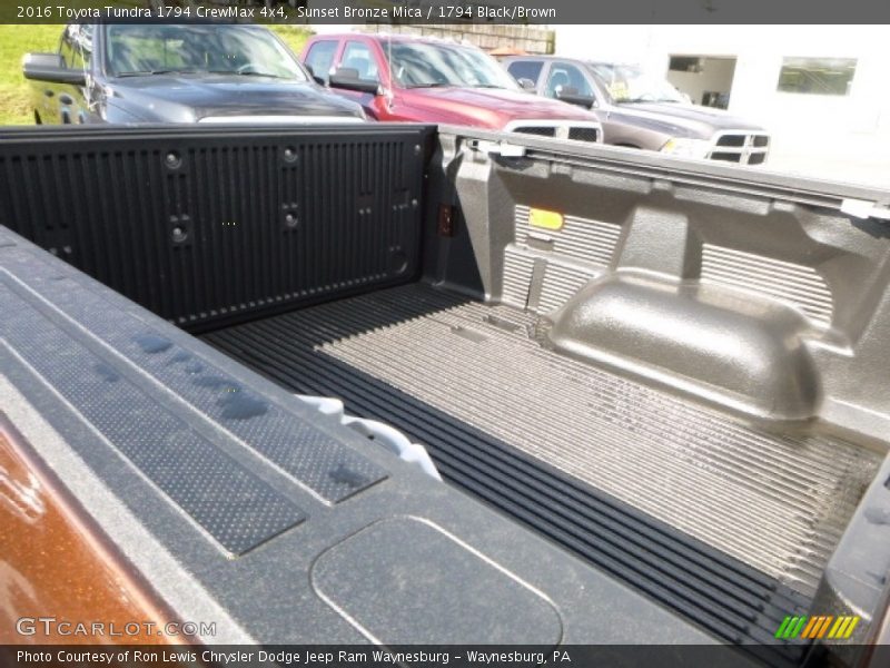 Sunset Bronze Mica / 1794 Black/Brown 2016 Toyota Tundra 1794 CrewMax 4x4