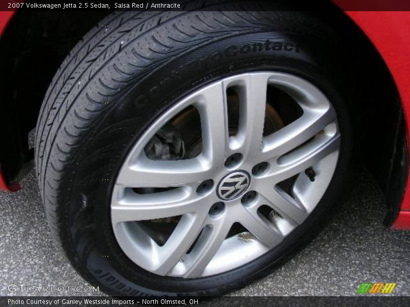Salsa Red / Anthracite 2007 Volkswagen Jetta 2.5 Sedan
