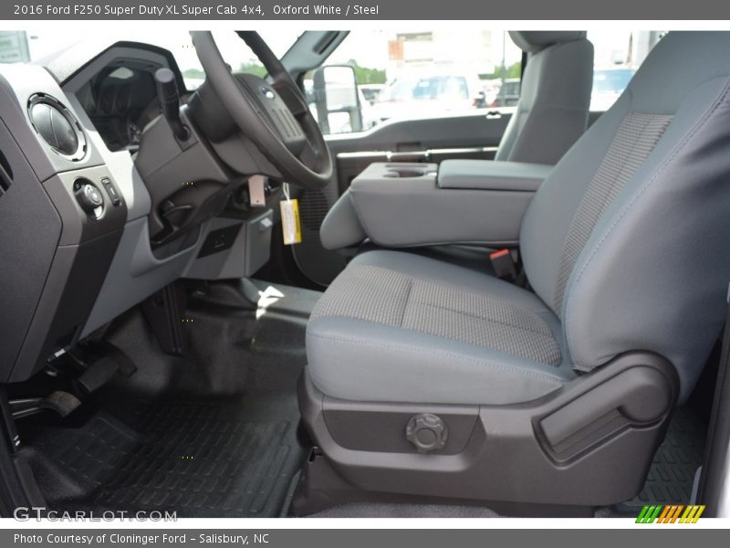 Oxford White / Steel 2016 Ford F250 Super Duty XL Super Cab 4x4