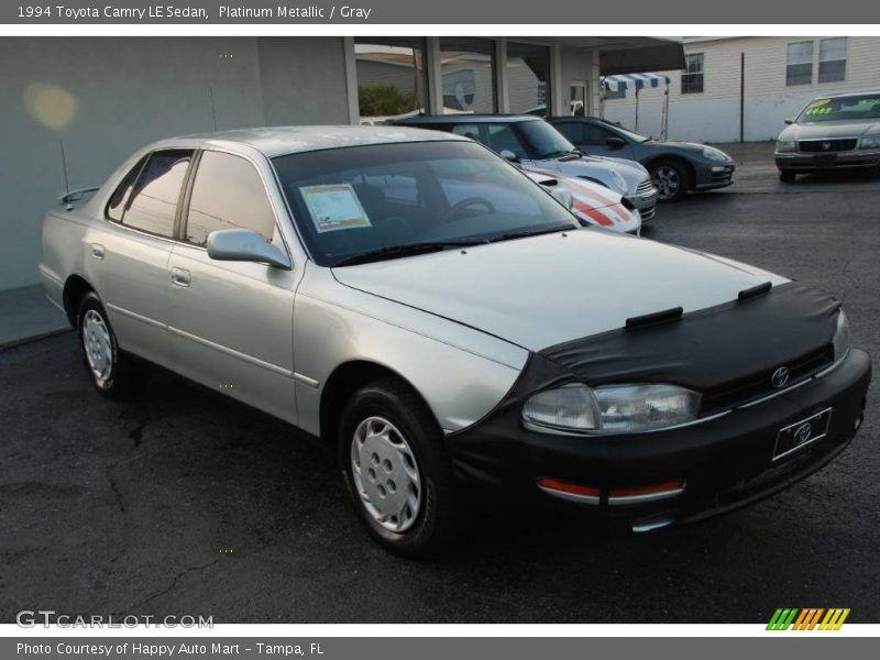 Platinum Metallic / Gray 1994 Toyota Camry LE Sedan