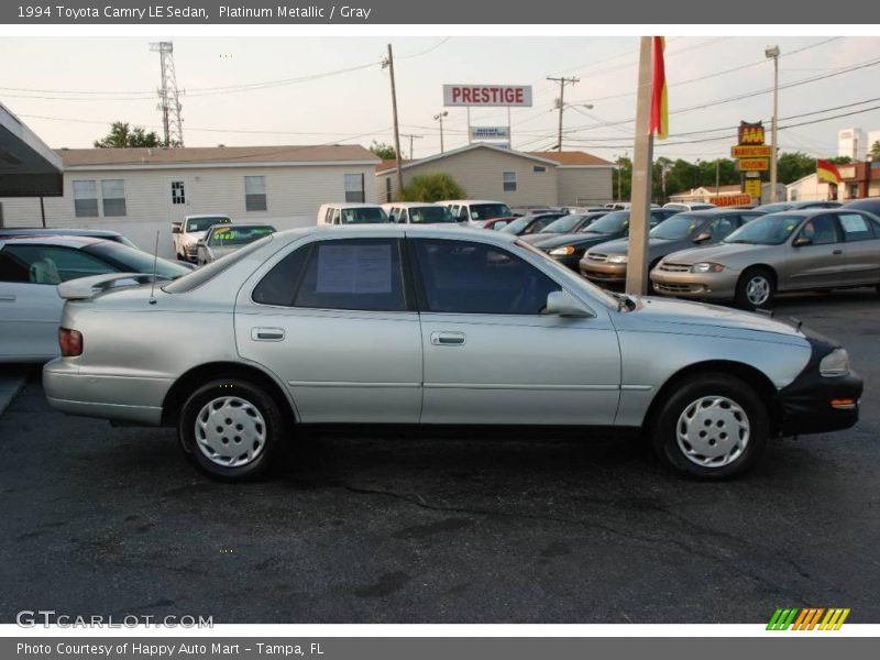 Platinum Metallic / Gray 1994 Toyota Camry LE Sedan