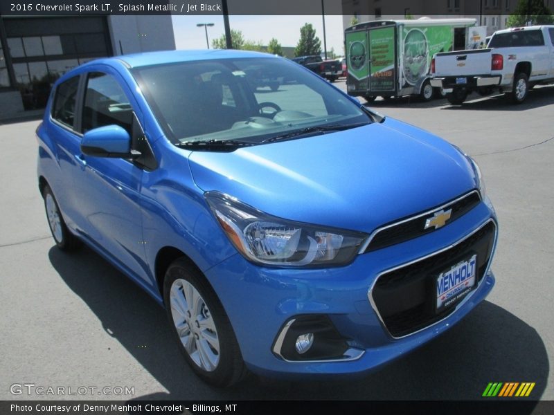 Splash Metallic / Jet Black 2016 Chevrolet Spark LT