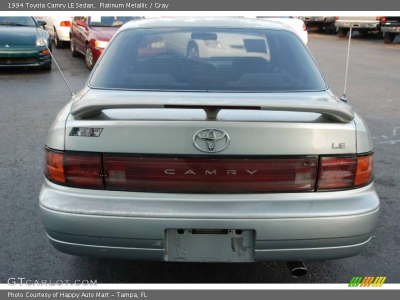 Platinum Metallic / Gray 1994 Toyota Camry LE Sedan