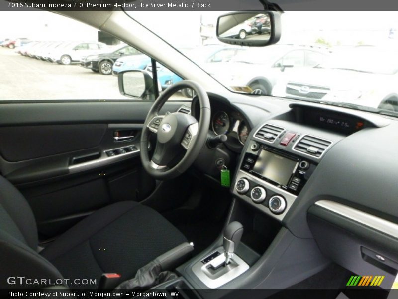 Ice Silver Metallic / Black 2016 Subaru Impreza 2.0i Premium 4-door