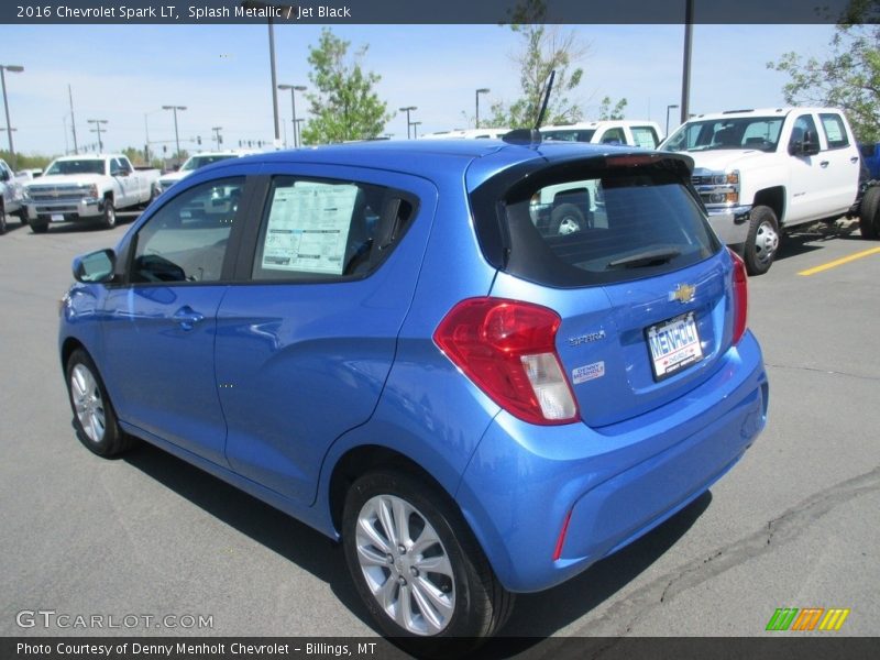 Splash Metallic / Jet Black 2016 Chevrolet Spark LT