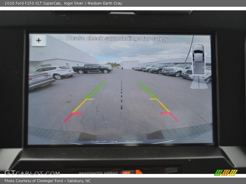 Ingot Silver / Medium Earth Gray 2016 Ford F150 XLT SuperCab