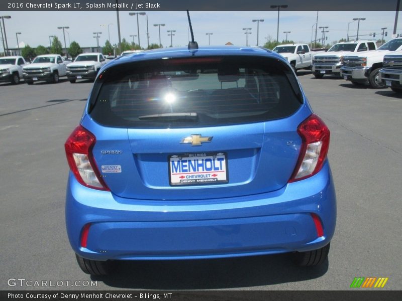 Splash Metallic / Jet Black 2016 Chevrolet Spark LT