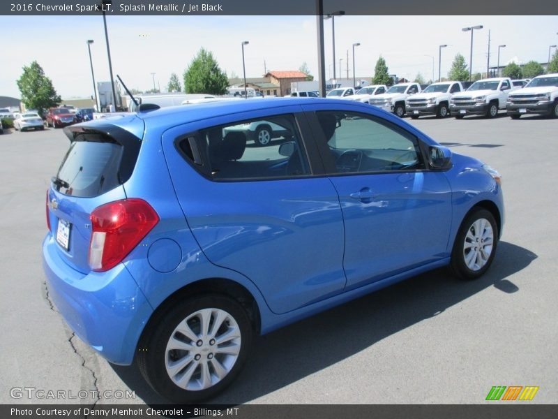 Splash Metallic / Jet Black 2016 Chevrolet Spark LT