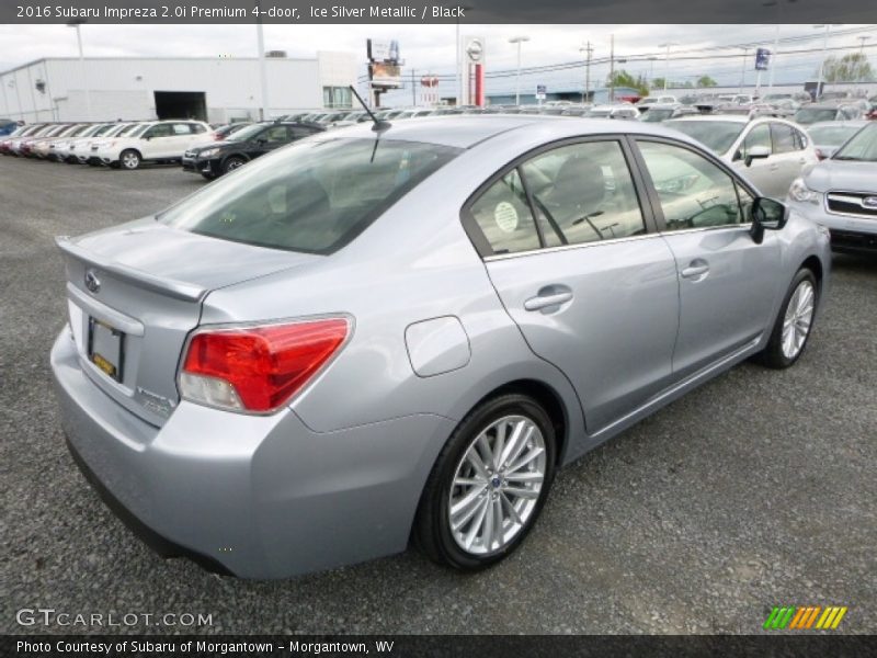 Ice Silver Metallic / Black 2016 Subaru Impreza 2.0i Premium 4-door