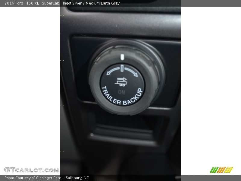 Ingot Silver / Medium Earth Gray 2016 Ford F150 XLT SuperCab