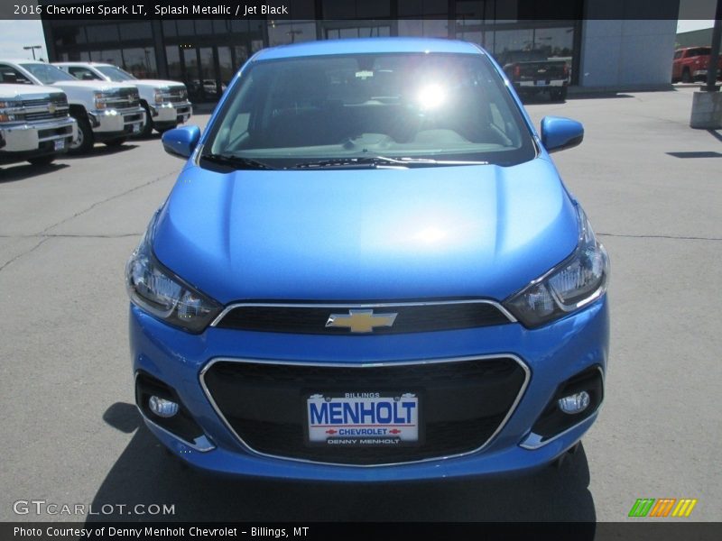Splash Metallic / Jet Black 2016 Chevrolet Spark LT
