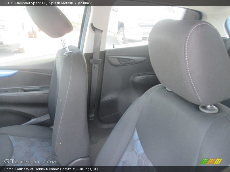 Splash Metallic / Jet Black 2016 Chevrolet Spark LT