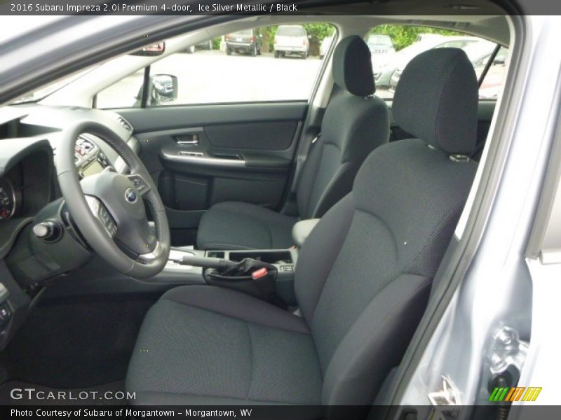  2016 Impreza 2.0i Premium 4-door Black Interior