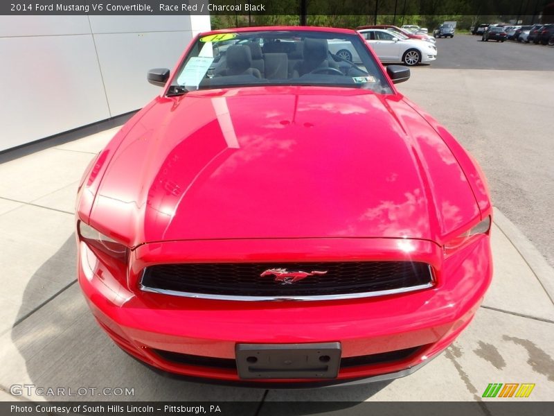 Race Red / Charcoal Black 2014 Ford Mustang V6 Convertible