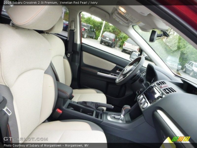 Venetian Red Pearl / Ivory 2016 Subaru Crosstrek 2.0i Premium