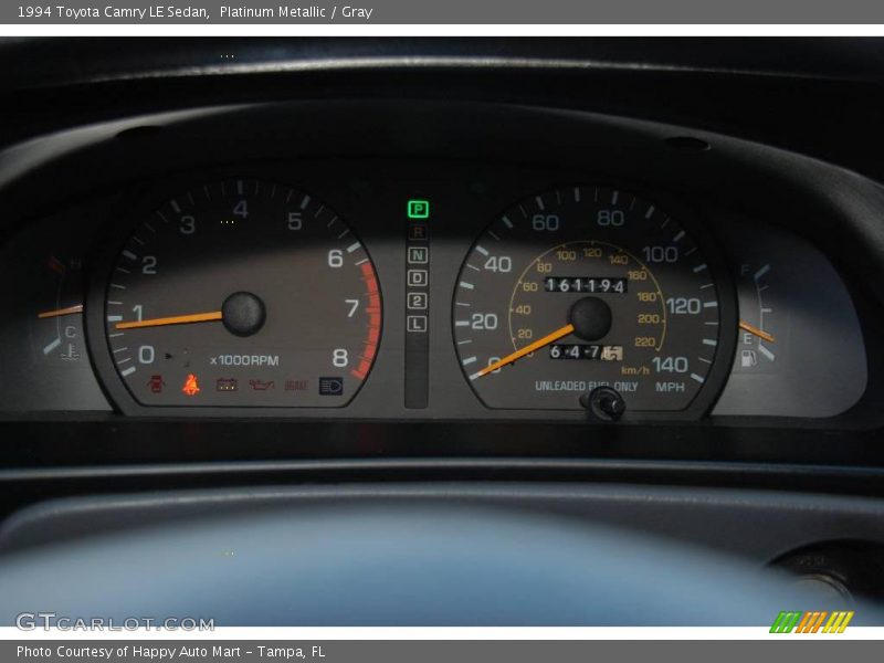Platinum Metallic / Gray 1994 Toyota Camry LE Sedan