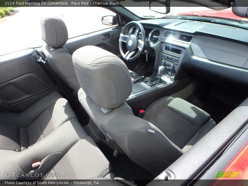 Race Red / Charcoal Black 2014 Ford Mustang V6 Convertible