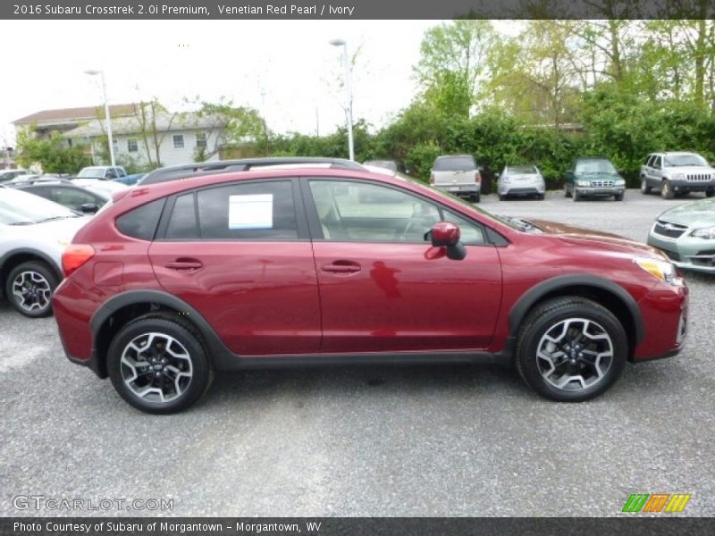 Venetian Red Pearl / Ivory 2016 Subaru Crosstrek 2.0i Premium