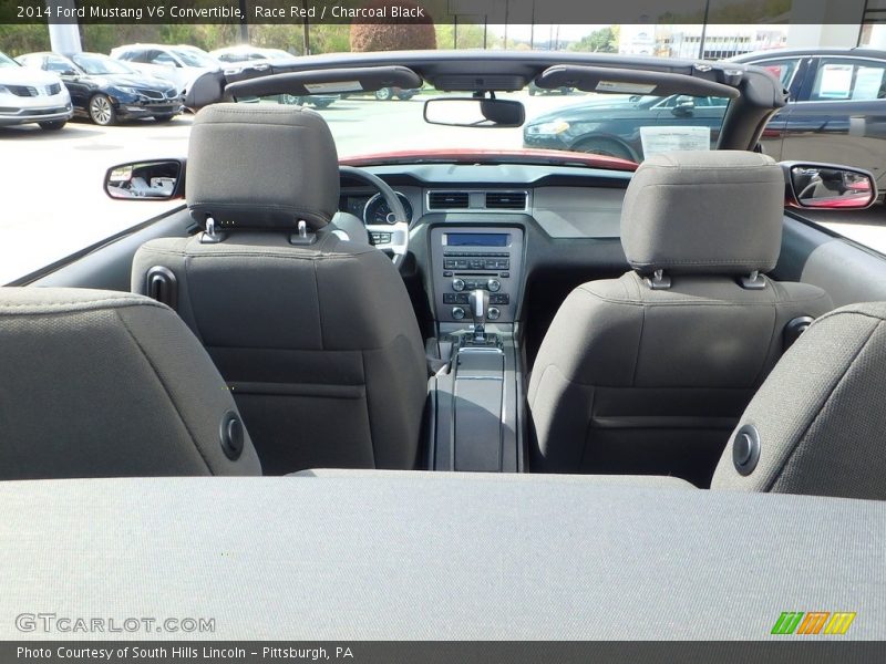 Race Red / Charcoal Black 2014 Ford Mustang V6 Convertible