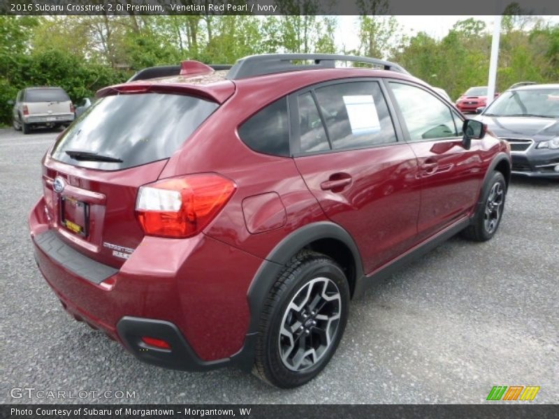 Venetian Red Pearl / Ivory 2016 Subaru Crosstrek 2.0i Premium