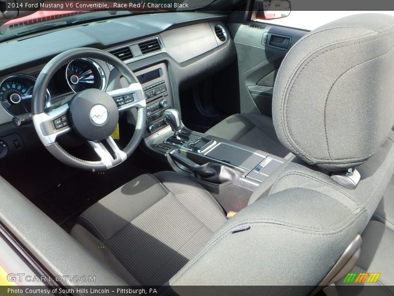 Race Red / Charcoal Black 2014 Ford Mustang V6 Convertible