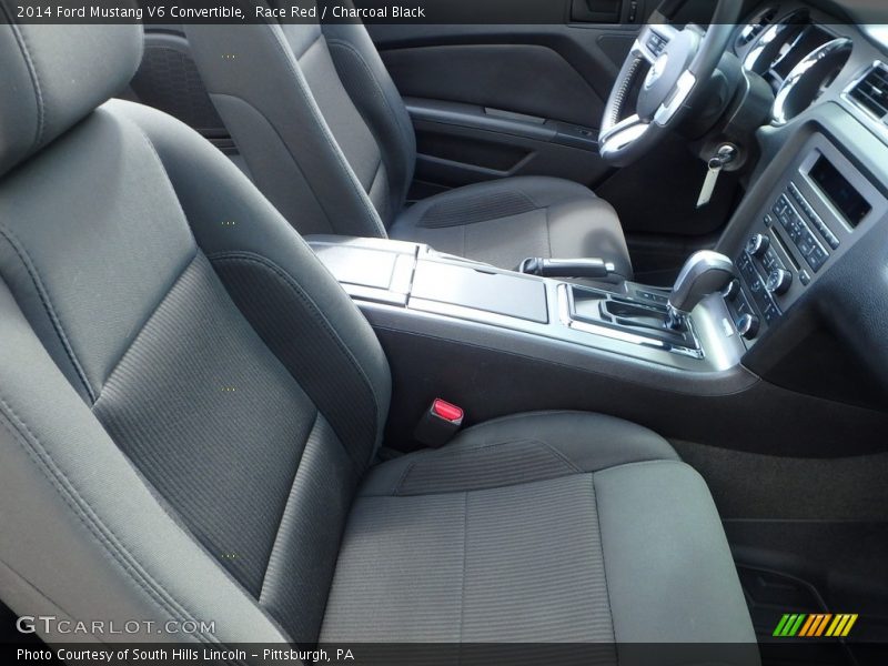 Race Red / Charcoal Black 2014 Ford Mustang V6 Convertible