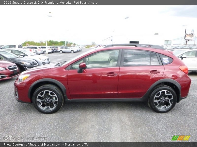 Venetian Red Pearl / Ivory 2016 Subaru Crosstrek 2.0i Premium