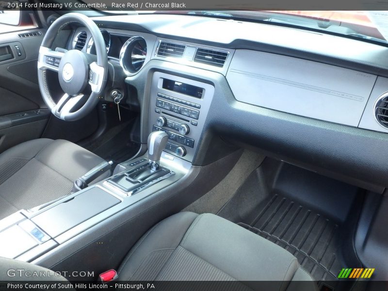 Race Red / Charcoal Black 2014 Ford Mustang V6 Convertible