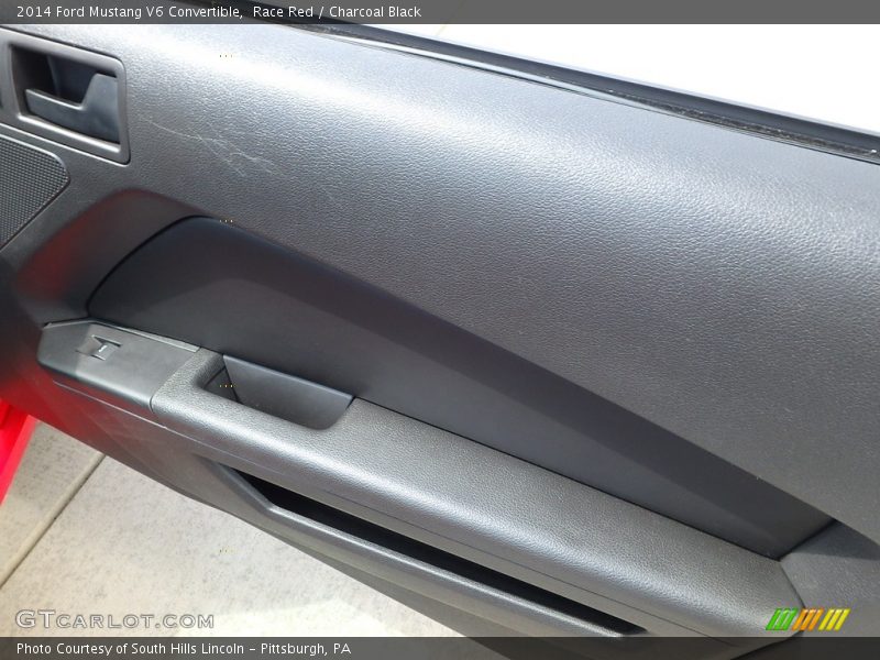 Race Red / Charcoal Black 2014 Ford Mustang V6 Convertible